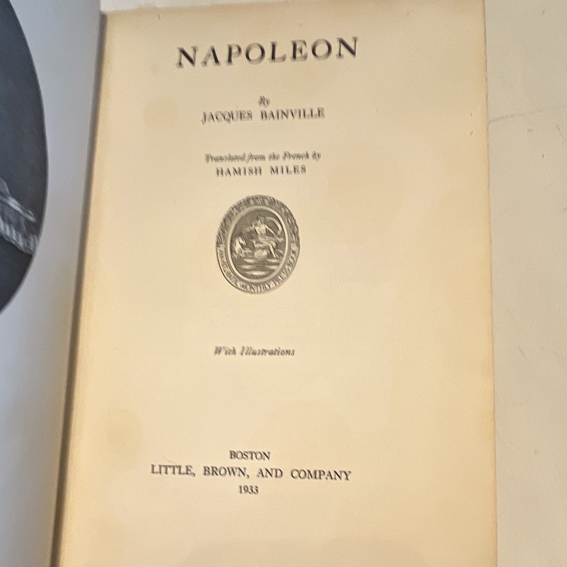 Jacques Bainville Napoleon Hardcover Illus 1933 Atlantic Monthly Press gallery