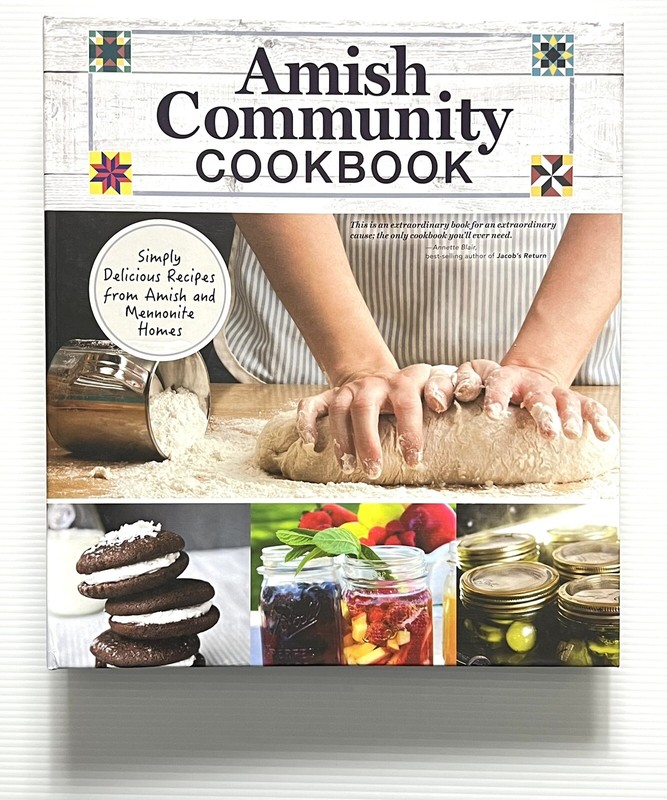 Amish Community Cookbook by Giagnocavo Amish & Mennonite Cooking SB 2017