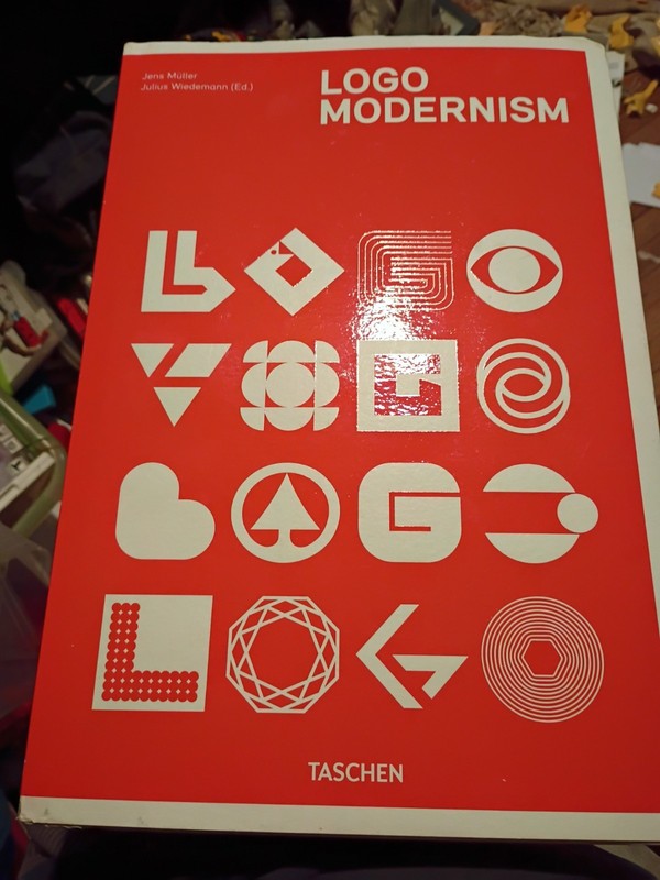Taschen – Logo Modernism HB Book w/ Jacket, Jens Muller