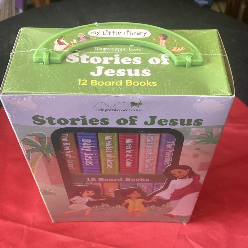 *KIDS* ✝️ Stories Of Jesus 12 Book Box Set (2021) SEALED *GREAT GIFT! 🎁 gallery