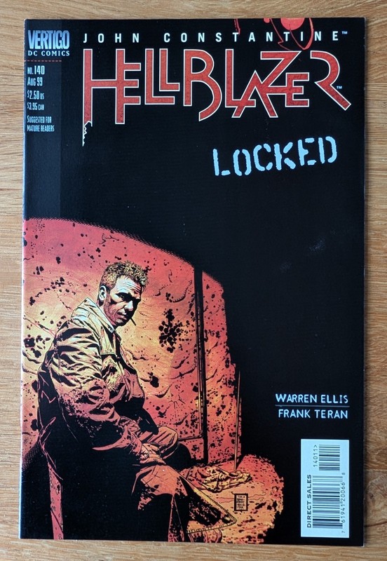 Hellblazer #140 – DC VERTIGO COMICS- 1999 – VFN – BAGGED AND BOARDED