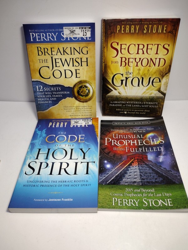 Religious Award-winning Author Perry Stones 4 Must Read Paperbacks Price Reduced gallery