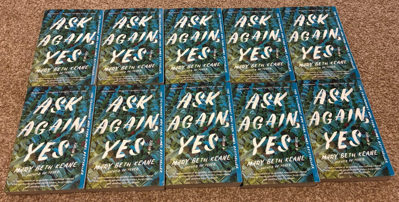 Ask Again, Yes – 10 Trade PB Set – RARE 2019 – Book Club Lot – Mary Beth Keane!