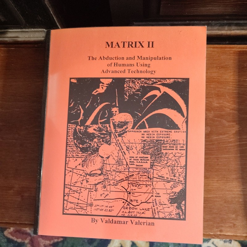 Valdamar Valerian Matrix II 3rd Edition UFO Conspiracy Mind Control