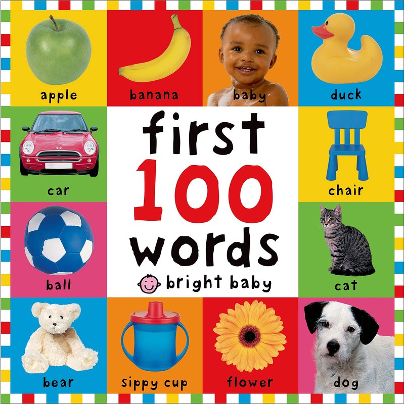 First 100 Words (Bright Baby) – Priddy, Roger – board book – Acceptable