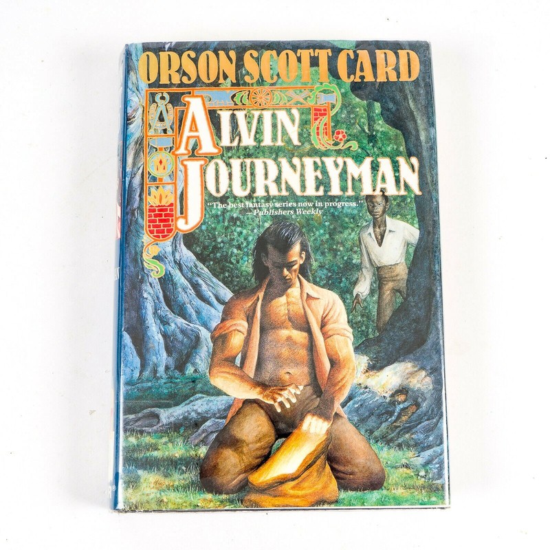 Signed Orson Scott Card Alvin Journeymaker First Edition/Pressing Seventh Son