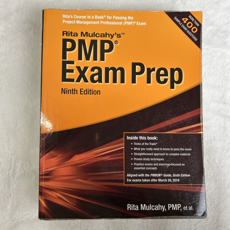 PMP Exam Prep 9th Edition by Rita Mulcahy – Project Management Professional PMP