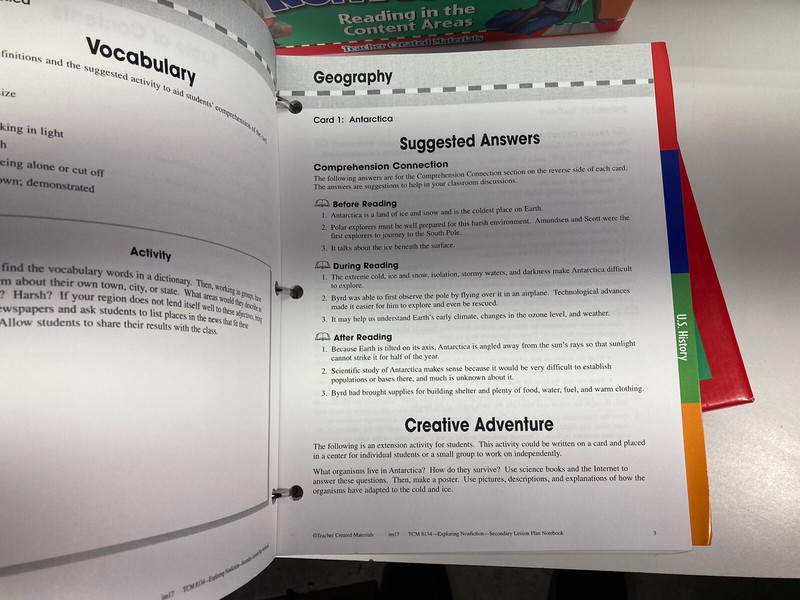 TIME Exploring Nonfiction Social Studies Secondary Kit Home School Lessons gallery