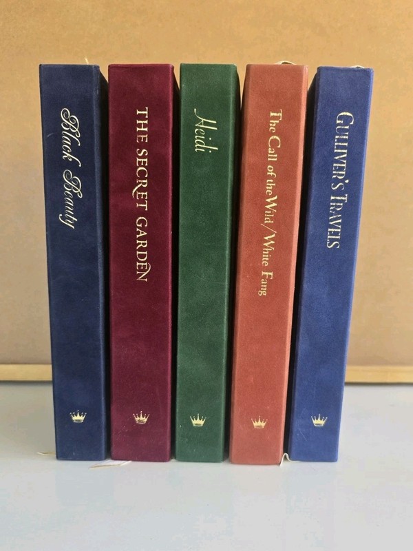 Hallmark Gift Books Lot of 5 Hardcover Velvet Felt Covers