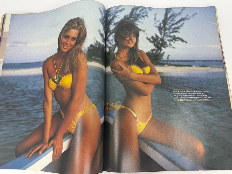 VTG Cheryl Tiegs Sports Illustrated Swimsuit Issue Foldout Poster 1983 1980s gallery