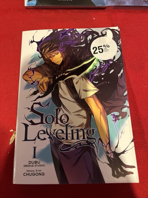 Solo Leveling: Vol. 1 & 2 by Chugong, Dubu (Redice Studio) 2021, full color pbk gallery