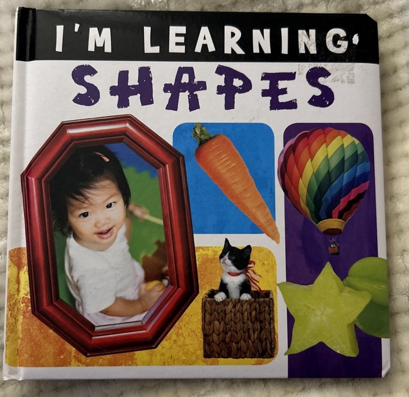 Flowerpot Press I’m Learning Shapes Children’s Book, Preowned