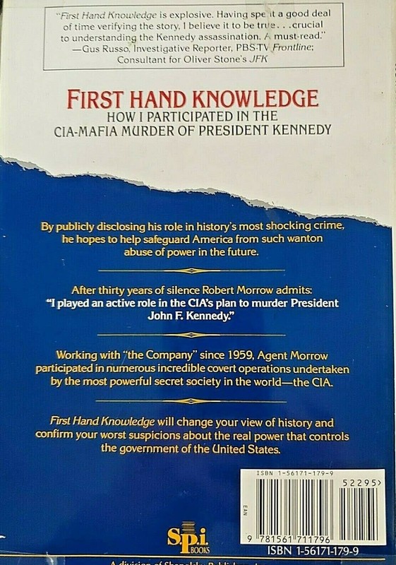 First Hand Knowledge by Robert D. Morrow