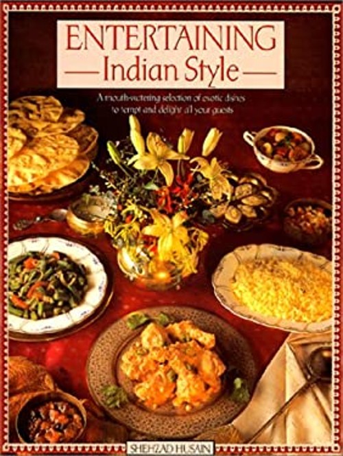 Entertaining Indian-Style Hardcover Shehzad Husain