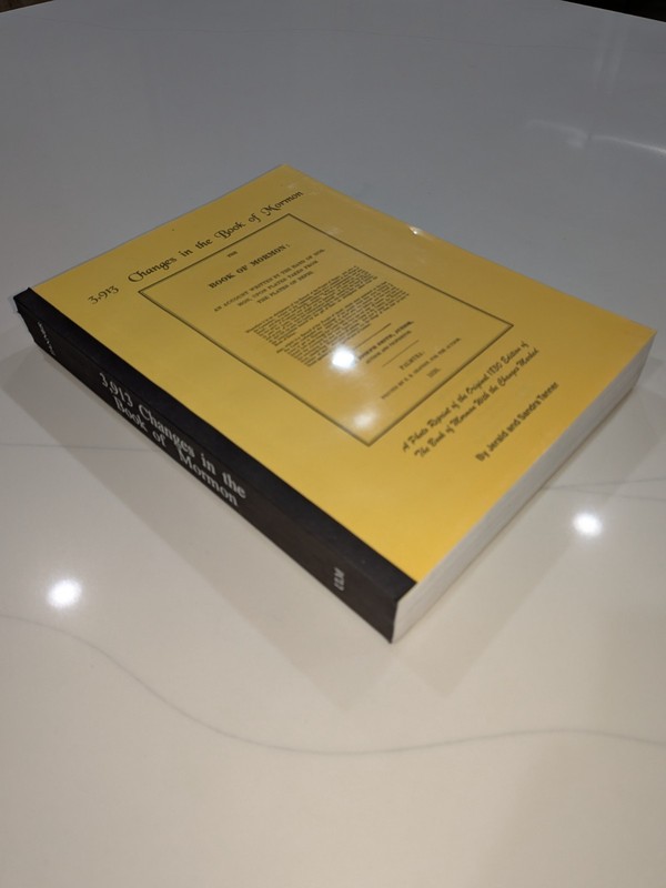 3913 Changes in the Book of Mormon – Jerald & Sandra Tanner – ULM Facsimile Stud