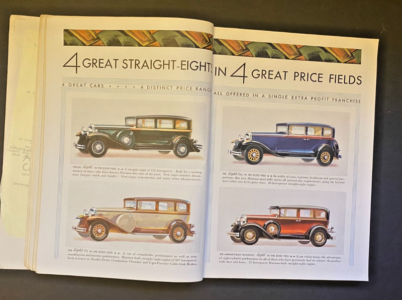 MOTOR MAGAZINE ANNUAL - Jan 1930 - Antique Auto Ads, Pierce-Arrow, Marmon, Nash gallery