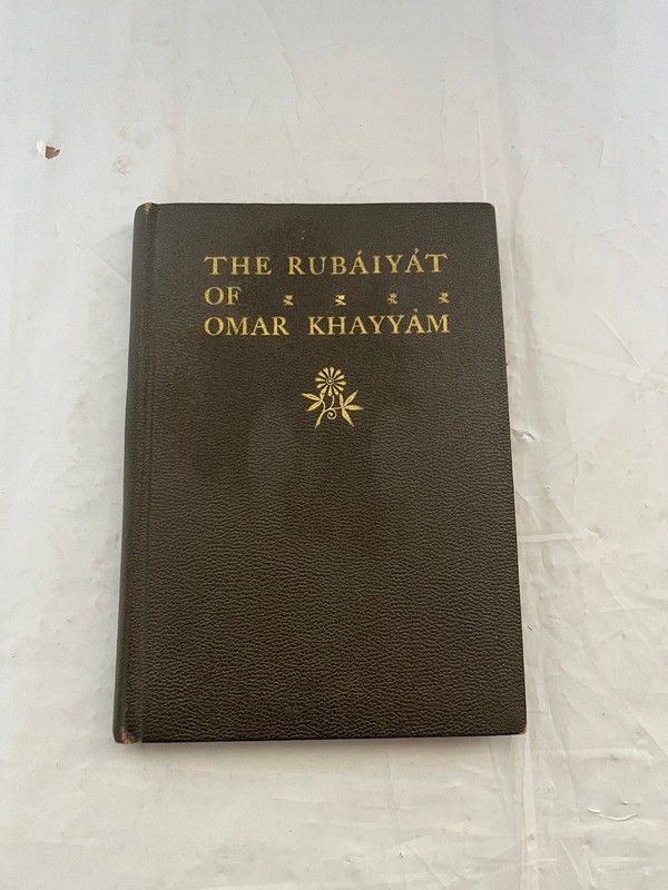 Rubaiyat of Omar Khayyam 1935 August Henkel Illustrated Poetry Willey Book Co.