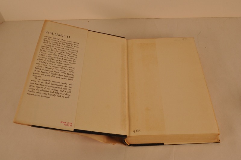 Kipling 1 & 2 w Dust Jacket Books set lot 1956, John Beecroft Richard M Powers gallery