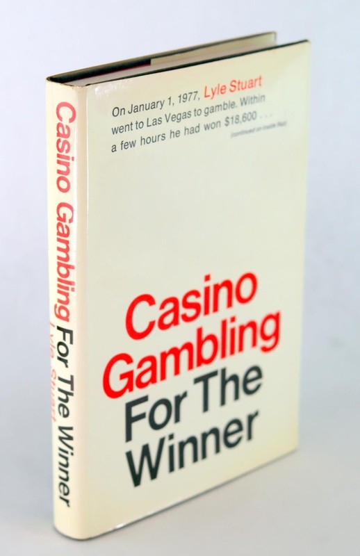 Lyle Stuart 1st Ed 1978 Casino Gambling For The Winner Hardcover w/Dustjacket