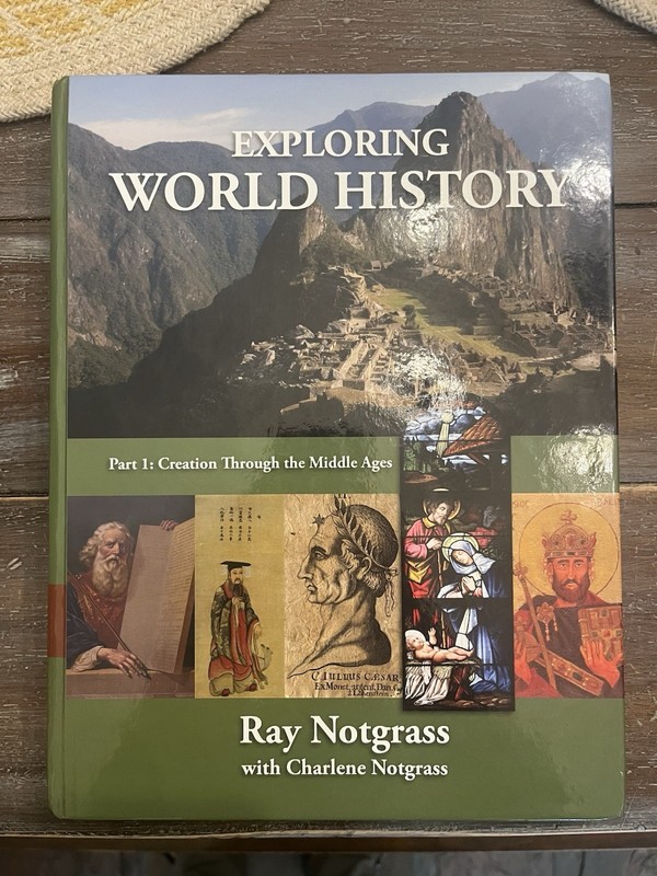 Ray Notgrass Exploring World History Part 1&2, In Their Words, Review, Answers gallery