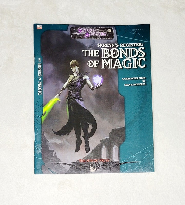 Skreyn’s Register: The Bonds of Magic – A Character Book Sean Reynolds WW16130