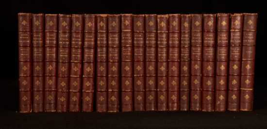 1821-44 19vol L’Art de Verifier Les Dates Jusqu’a Nos Jours First Ed Scarce