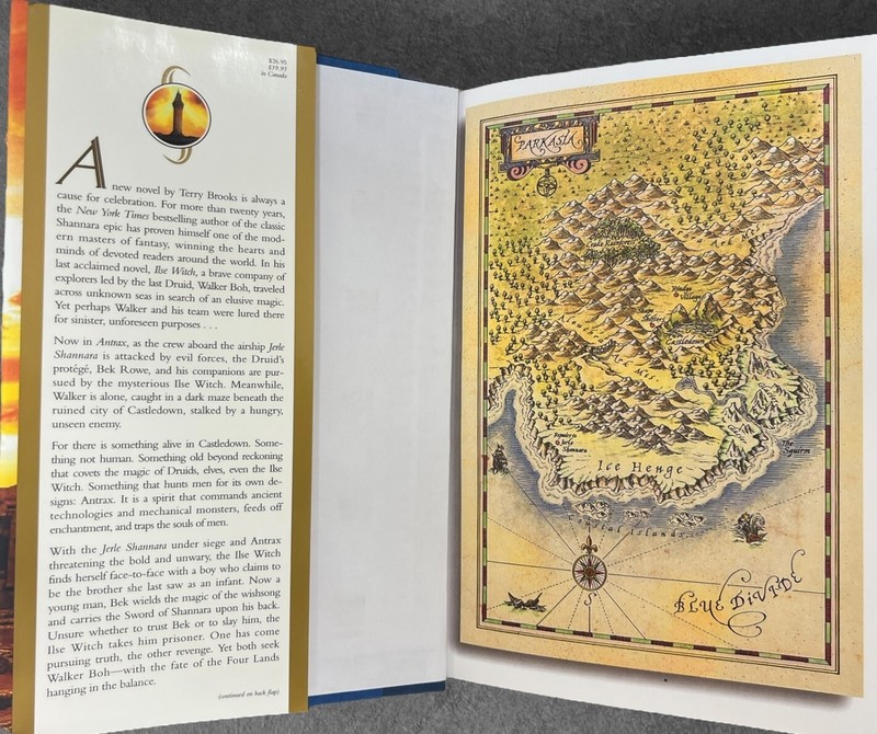 The Voyage of the Jerle Shannara #2 Antrax Terry Brooks First Edition HC DJ gallery