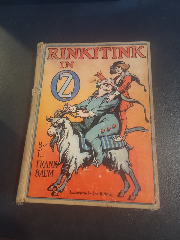 L Frank Baum Rinkitink In Oz Reilly And Lee 1916 Hardcover Book Lower Grade