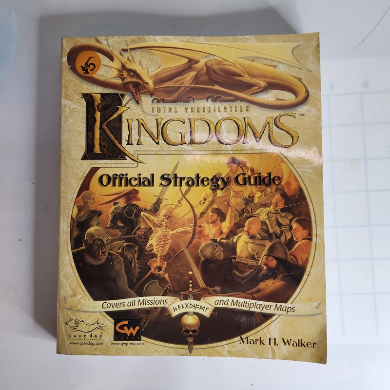 Total Annihilation: Kingdoms Official Strategy Guide by Mark H. Walker (1999)