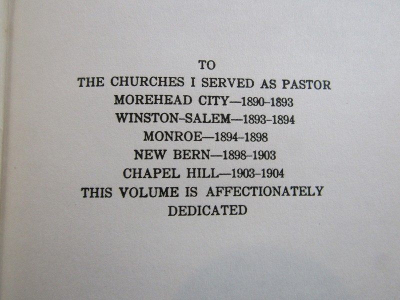 1912 Moore THE MAN OF MARK IN THE CHURCH OF TOMORROW North Carolina Baptist Rev gallery