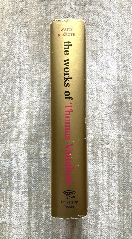 Alchemy, Occult, Mysticism, The Works Of Thomas Vaughn, 1968, VG+. gallery