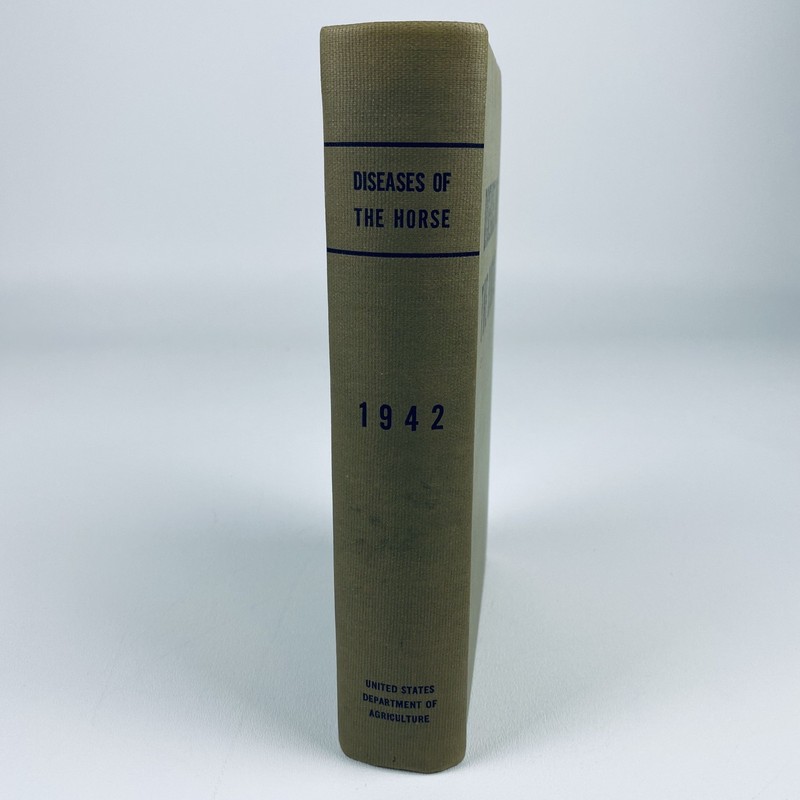 Special Report on Diseases of the Horse Revised Ed 1942 USDA Congressman Gift HC gallery