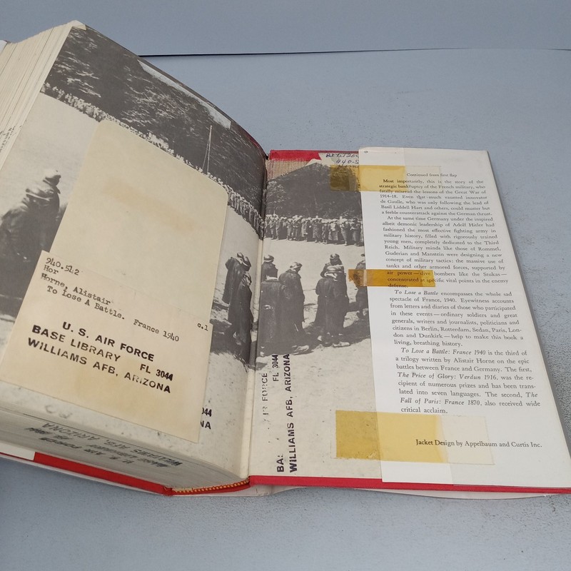 To Lose a Battle: France 1940 1969 Little, Brown & Company HC by Alistair Horne gallery