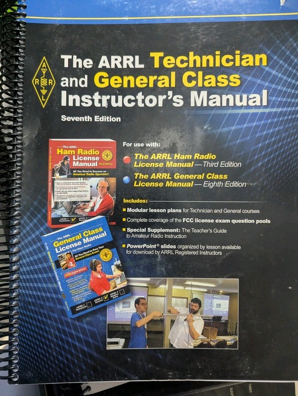 The ARRL Technician and General Class Instructors Manual 7th Seventh Edition