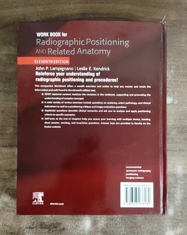Textbook of Radiographic Positioning and Related Anatomy Hardcover gallery