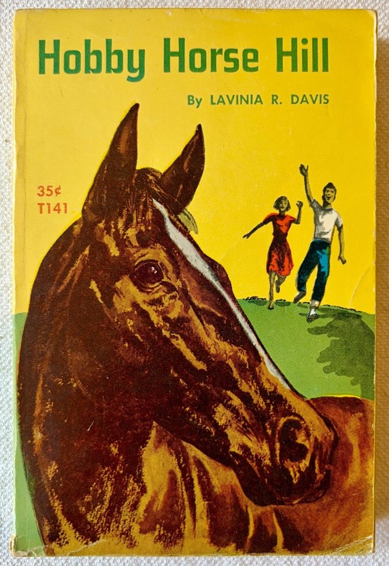 Lavinia R. Davis, Hobby Horse Hill, first paperback edition teen (1959)