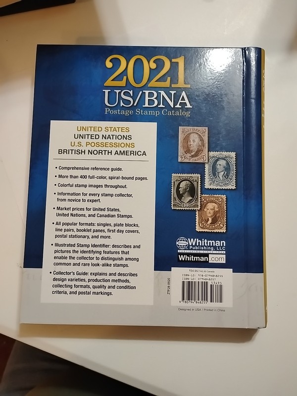 2021 USBNA Postage Stamp Catalog Stamp Price Guide Whitman Publishing,LLC gallery