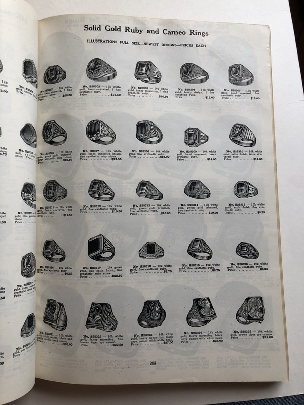 1930 The Richter & Phillips Jewelry Catalog with 640 Pages! Great 1930's Style! gallery
