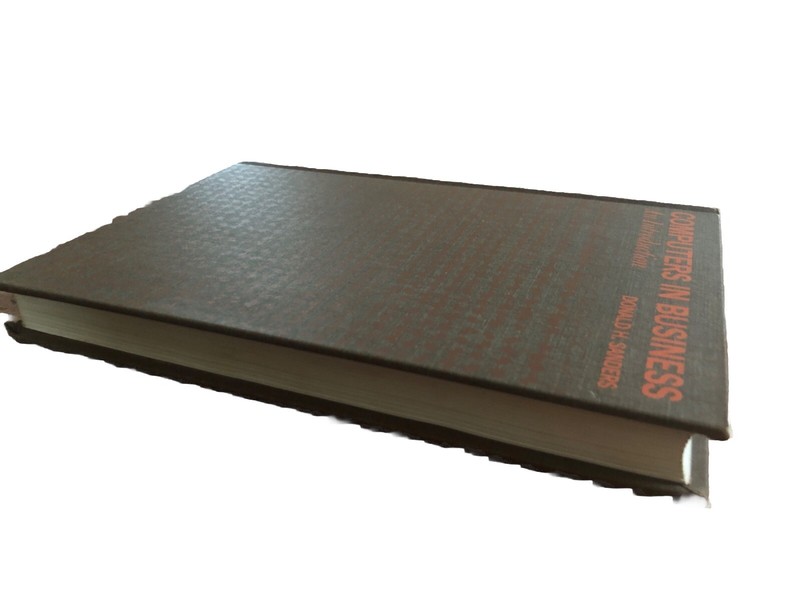 Vintage IT Computers in Business, An Introduction (1968) Donald H Sanders TCU gallery