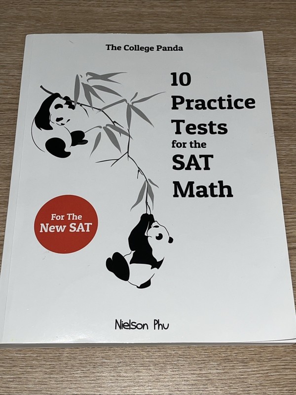 The College Panda’s 10 Practice Tests for the SAT Math – Paperback Practice