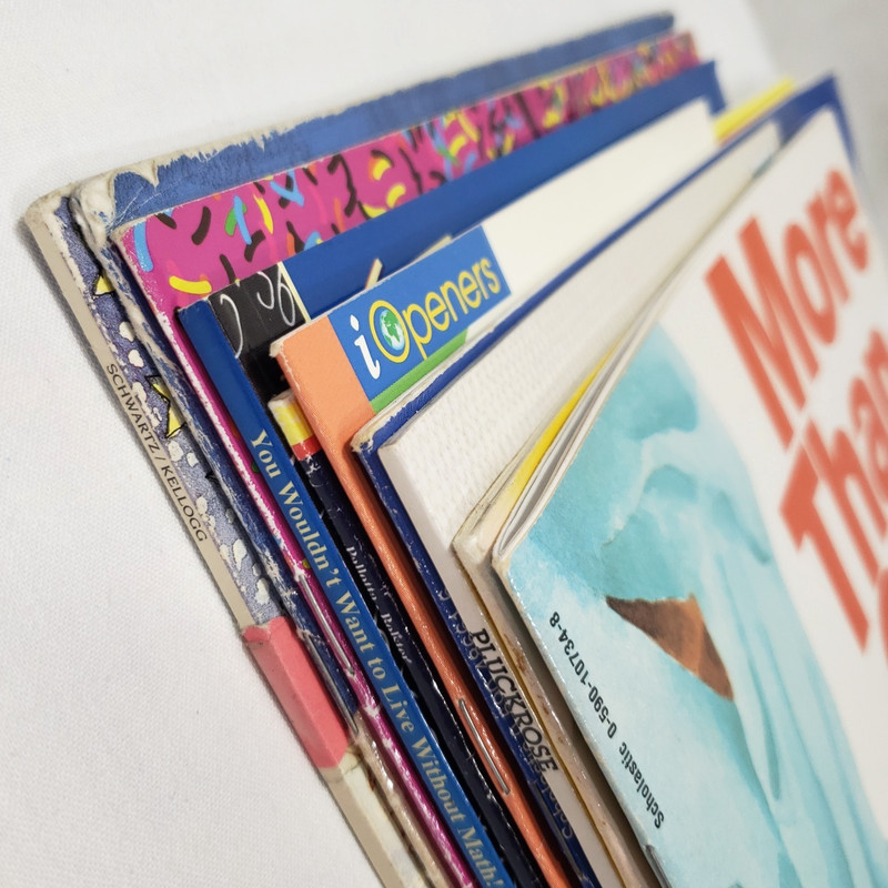 Kids Books About Counting Lot Of 10 Math Numbers Homeschool Classroom Library gallery