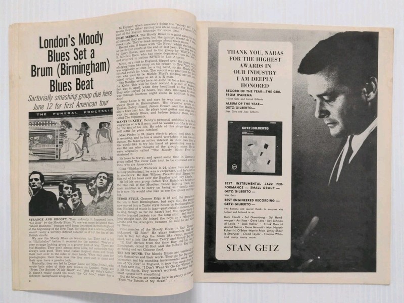 MUSIC BUSINESS Magazine MOODY BLUES Roger MILLER tons of reviews & charts etc... gallery