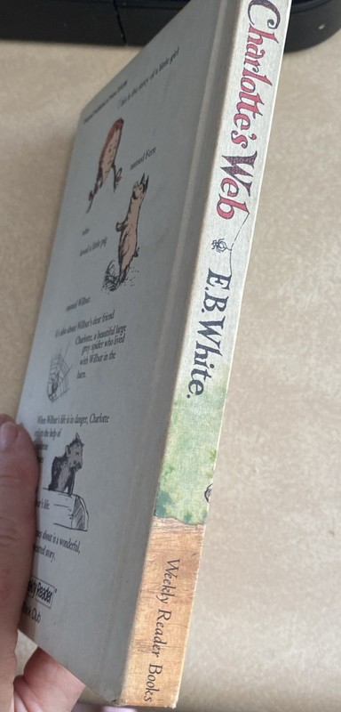 Charlotte's Web 1952 Hardcover Weekly Reader Books (Newberry Honor) E. B. White gallery