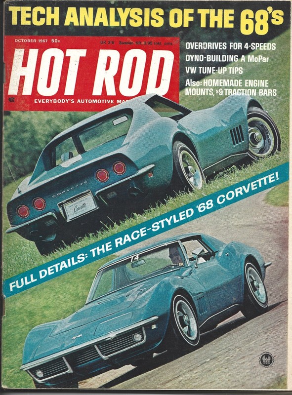Hot Rod Magazine-October 1967-Dragsters Only, Please-162 pages