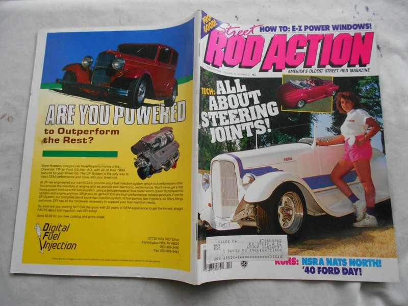 STREET ROD ACTION Magazine-FEBRUARY,1990