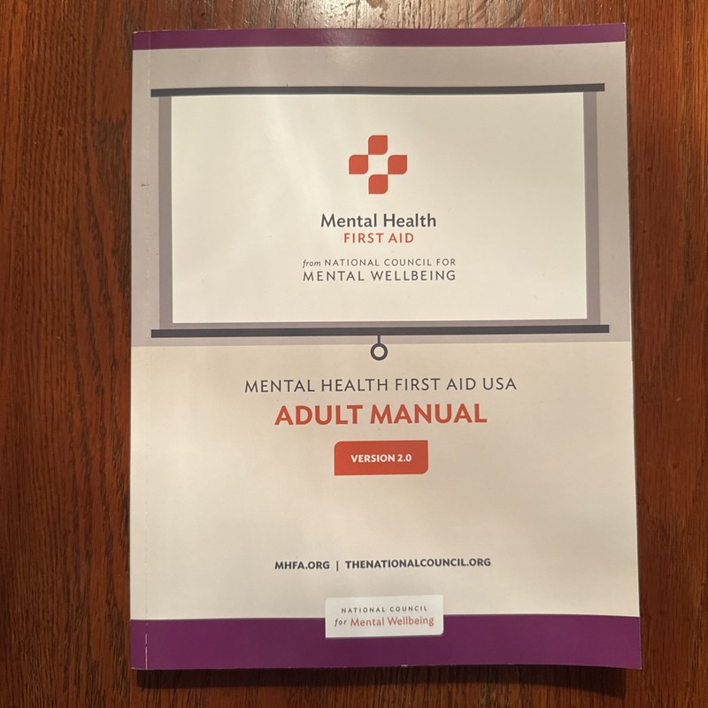 Mental Health First Aid USA Adult Manual 2025 Version 2.0.6 –