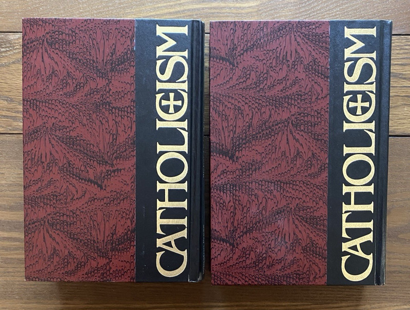 Catholicism Richard McBrien 2 Volume Set with Slipcase 1980 Winston Press HC gallery