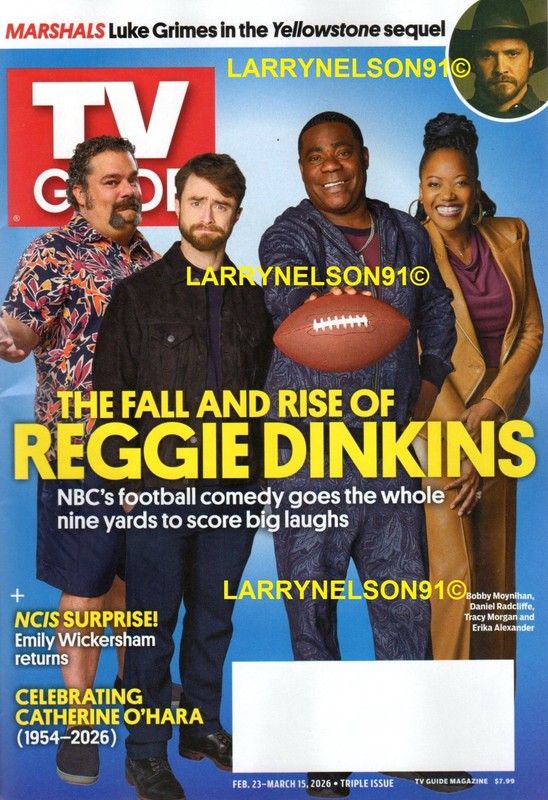 TV GUIDE MAGAZINE FEBRUARY 23 MARCH 15 2026 YELLOWSTONE NCIS PAUL MCCARTNEY NFL