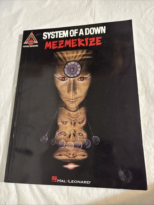 System of a Down – Mezmerize Album Guitar Recorded Versions Tab Song Book.