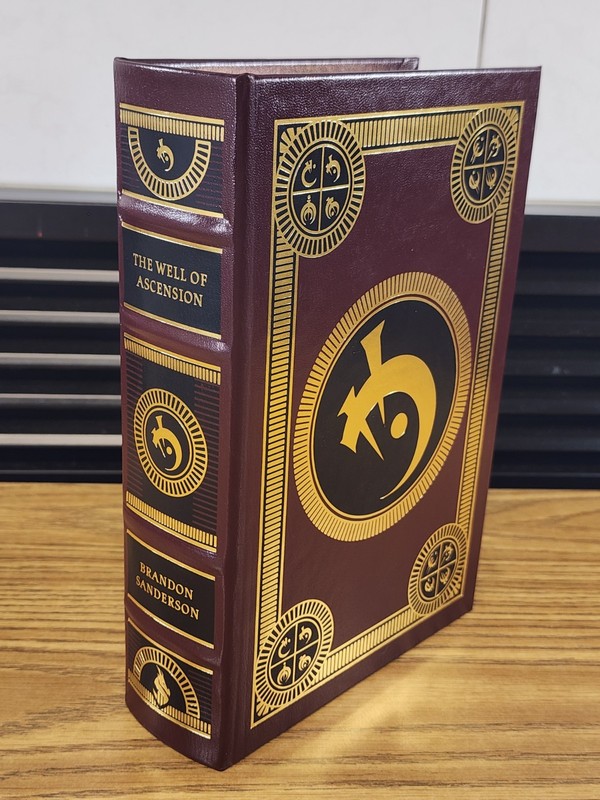 Mistborn Leatherbound Book Brandon Sanderson Final Empire